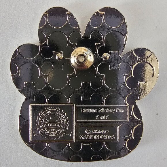 DISNEY Pin Trading ~ Lion King Paw Prints ~ SCAR 5/5 ~ Hidden Mickey ~ 2016 - Picture 8 of 12